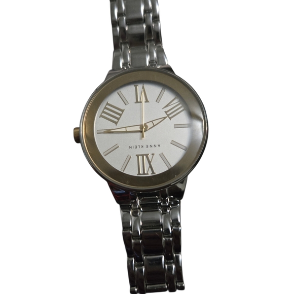 Anne Klein Silver and Gold Watch
